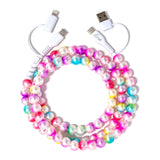 Unicorn Beaded Phone Charger