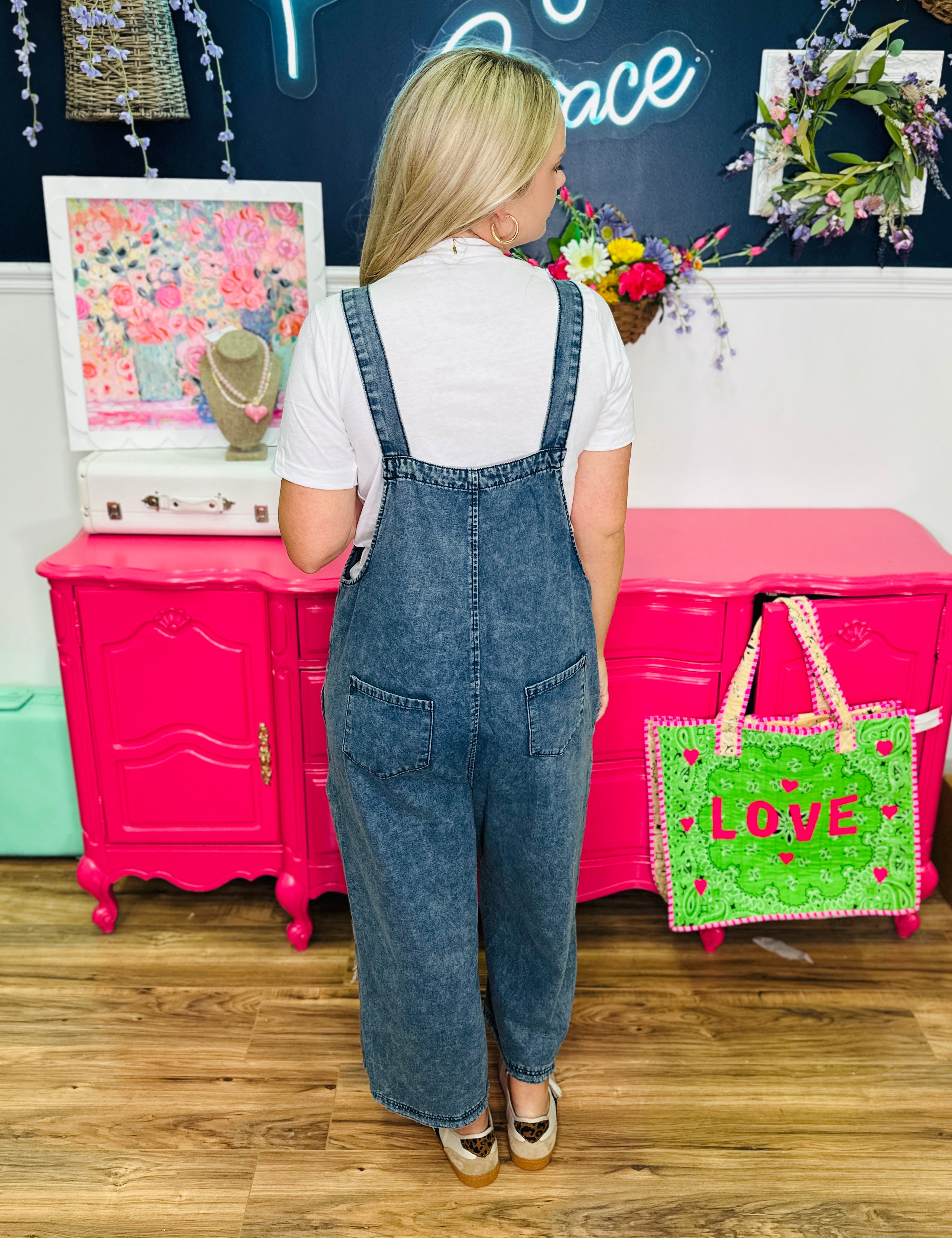 Boho Blossom Overalls