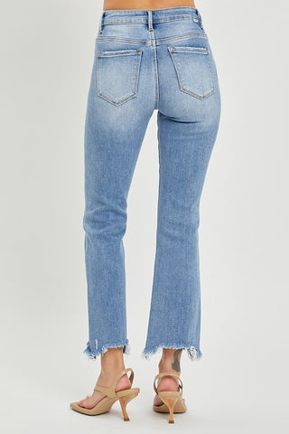 Haylee High Rise Crop Jeans - Preorder