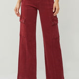 Winona High Rise Wide Cargo Pants* FINAL SALE *