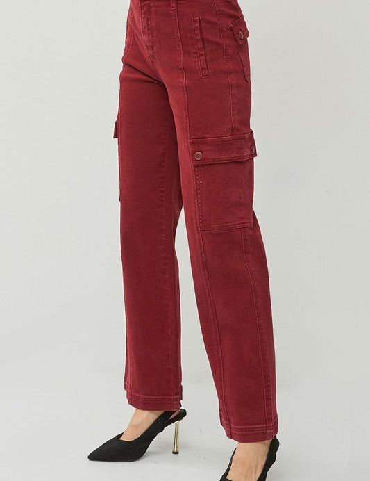 Winona High Rise Wide Cargo Pants* FINAL SALE *