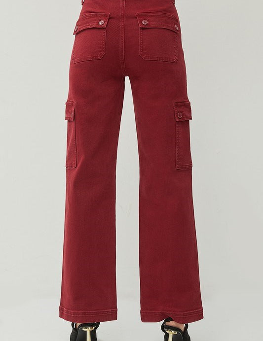 Winona High Rise Wide Cargo Pants* FINAL SALE *