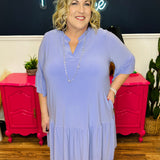Dear Scarlett Lizzy Sunday Dress - Lush Lavender - FINAL SALE