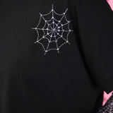 PREORDER- Rhinestone Web Tee
