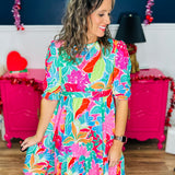 Tied In Blooms Dress