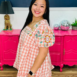 Picnic Darling Ruffle Top - LAST ONES FINAL SALE