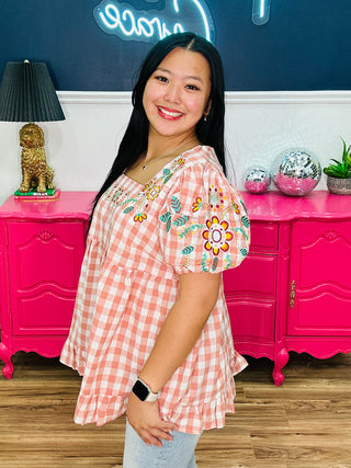 Picnic Darling Ruffle Top - FINAL SALE