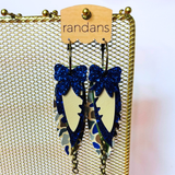 Large Layered Earrings - Camo  - PREORDER