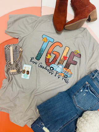 TGIF Graphic Tee (Crew or VNeck)