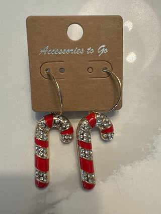 Candy Cane Dreams Earrings