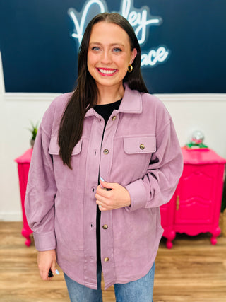 A Day For You Shacket - Purple