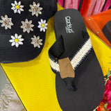SPF Flip Flop - Ivory Black - PREORDER