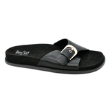 Passport Buckle Slides - Black PREORDER
