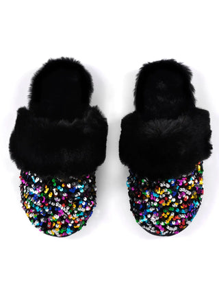 DB - Fiesta Slippers - Black