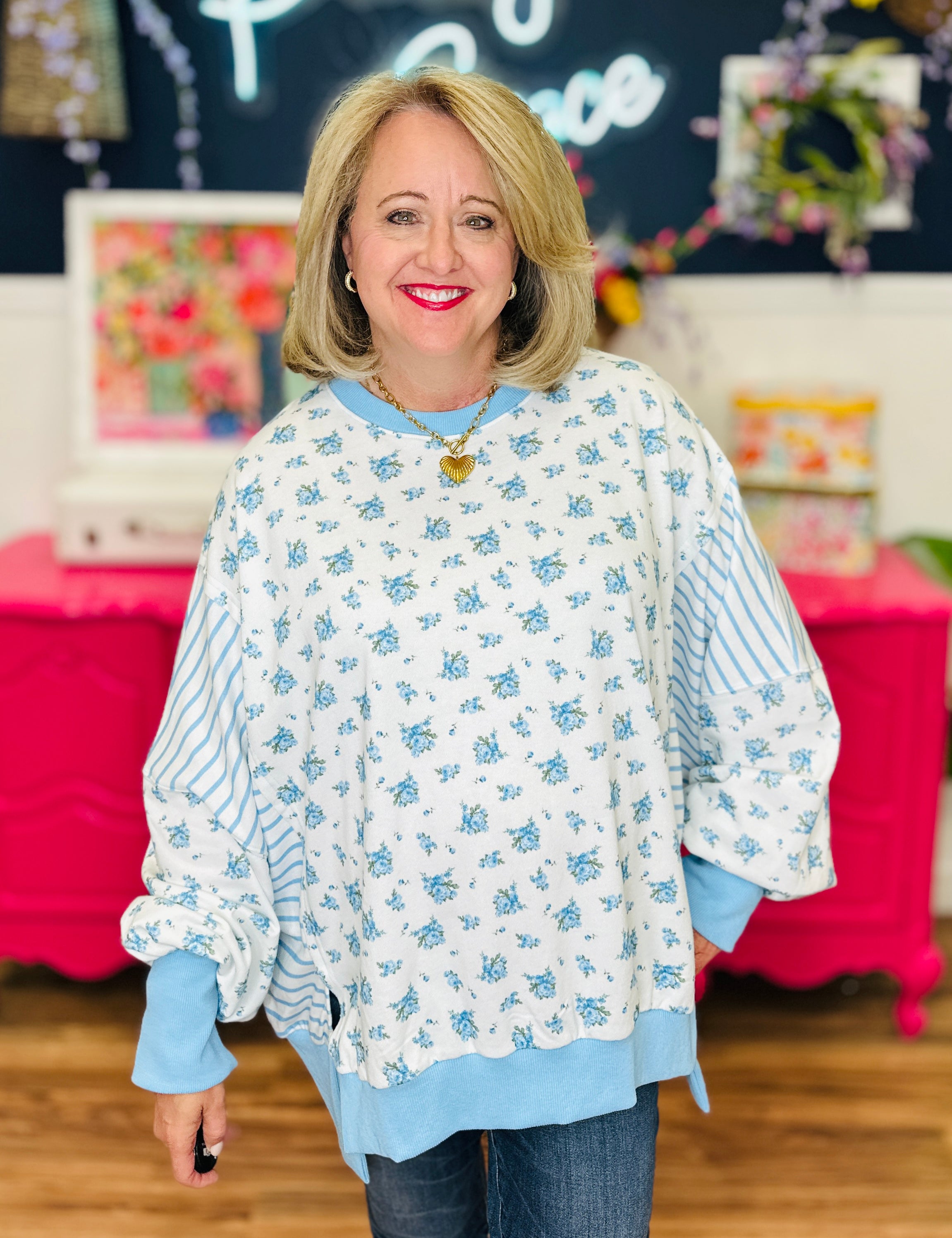Bluebell Breeze Top