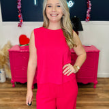 The Earhart Pants - Fuchsia