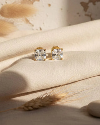 8mm CZ Square Studs PREORDER