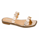 Round Of Applause Sandals - Gold Metallic - Preorder
