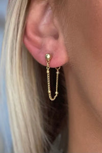 Charlotte Earrings 14k Gold Dipped - 2 Colors