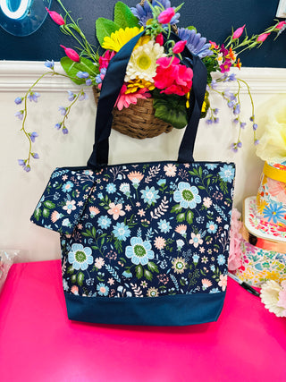 Twilight Bloom Tote Bag