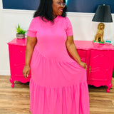 Alouette Dress - Pink - FINAL SALE