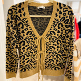 Long Sleeve Front Tie Cardigan - LAST ONES FINAL SALE