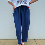 Signature Boho Lounge Pants - Navy