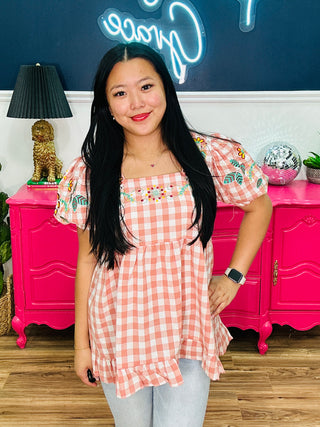 Picnic Darling Ruffle Top - FINAL SALE