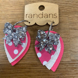 Petite Layered Earrings - Polka Dot - PREORDER