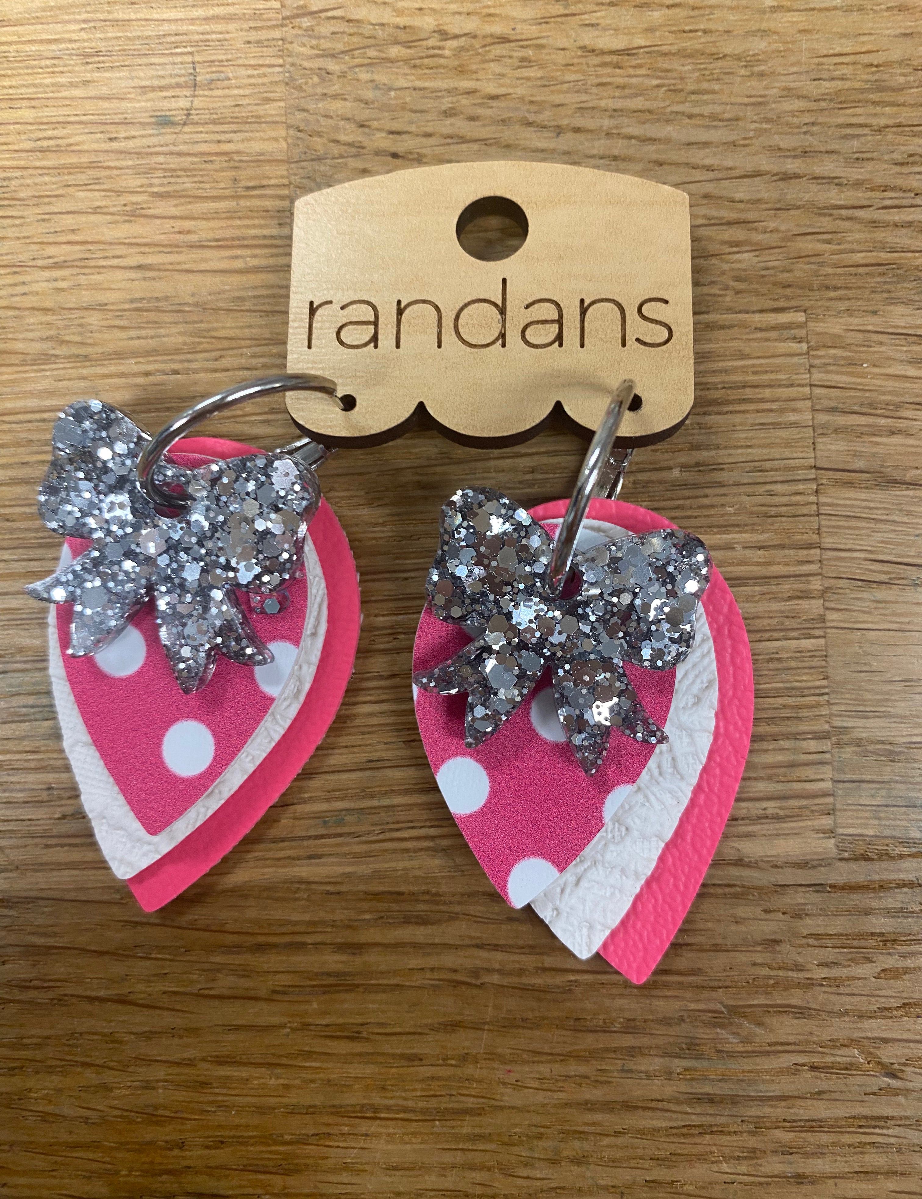 Petite Layered Earrings - Polka Dot - PREORDER
