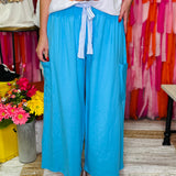 Palm Spring Pants - Blue