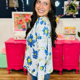 Busy Bloom Top