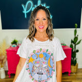 Cosmic Peace Van Tattered Tee - FINAL SALE