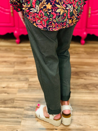 Magic Pants - Dark Olive