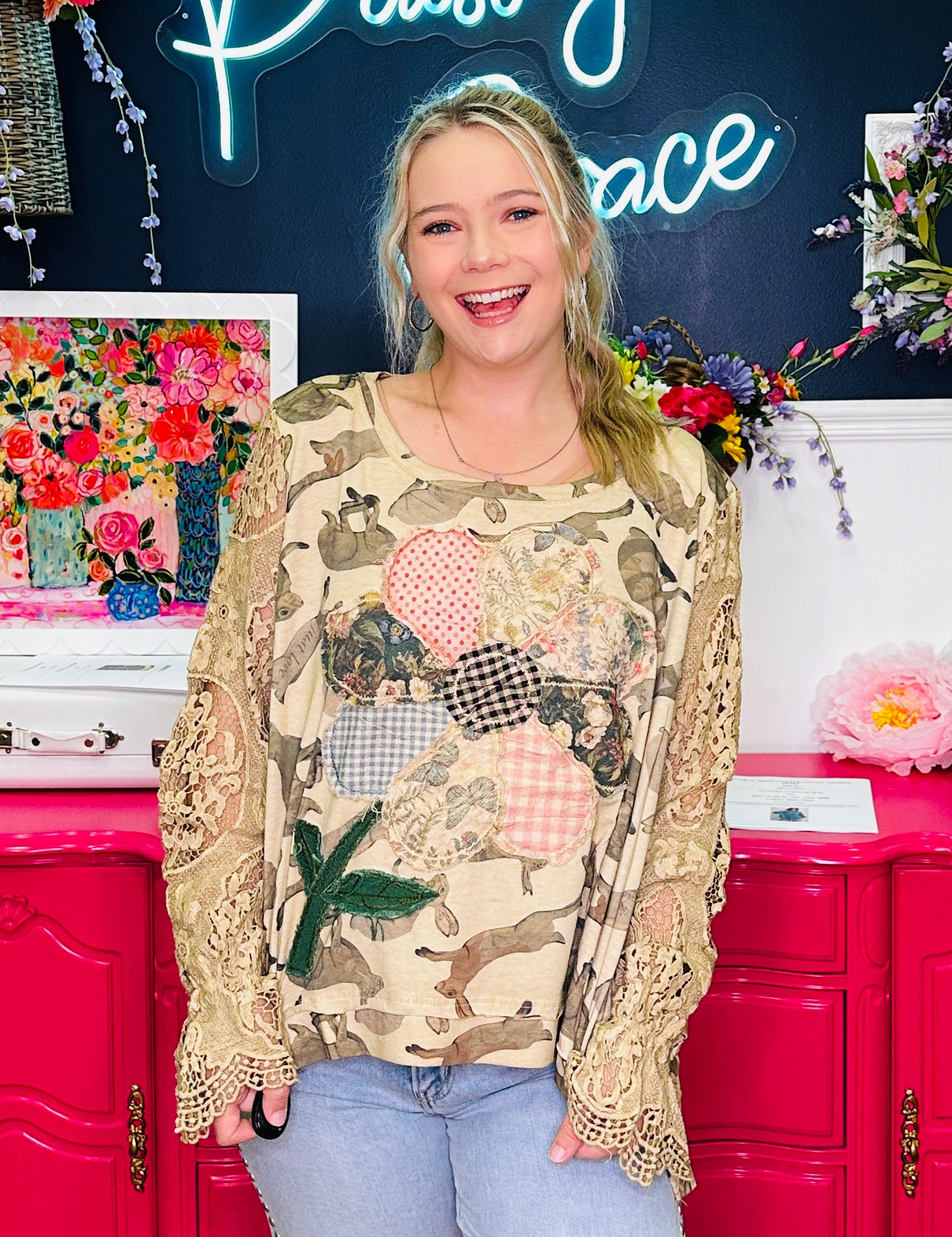 Petal Hop Top