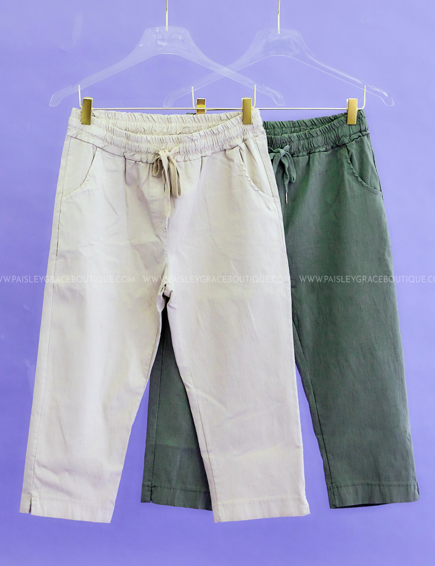Royal Blue Magic Capris* FINAL SALE *