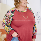 Wildflower Whirl Top - LAST ONES FINAL SALE