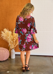 Everything's Rosy Dress - FINAL SALE