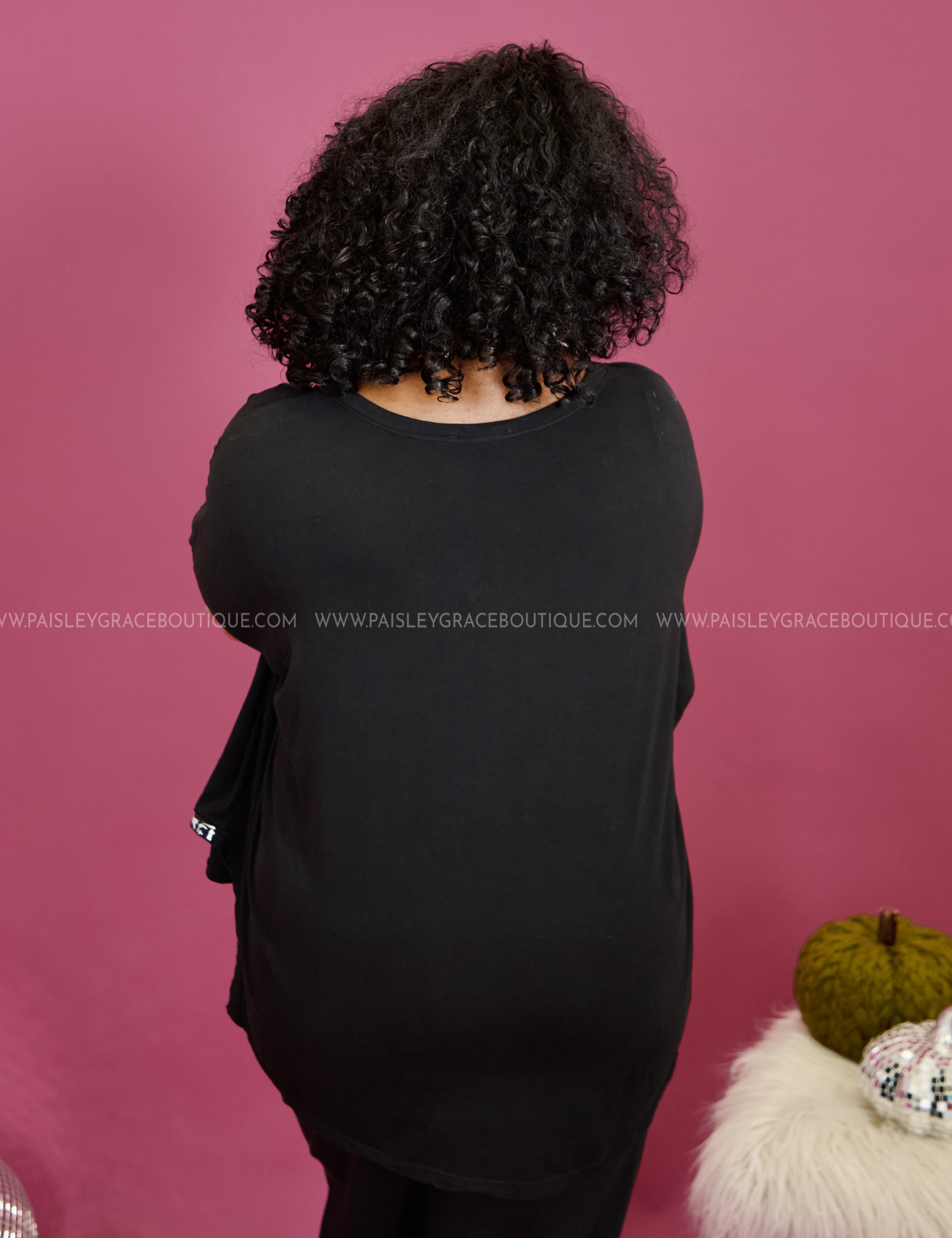 Silver Linings Top - Black* FINAL SALE *