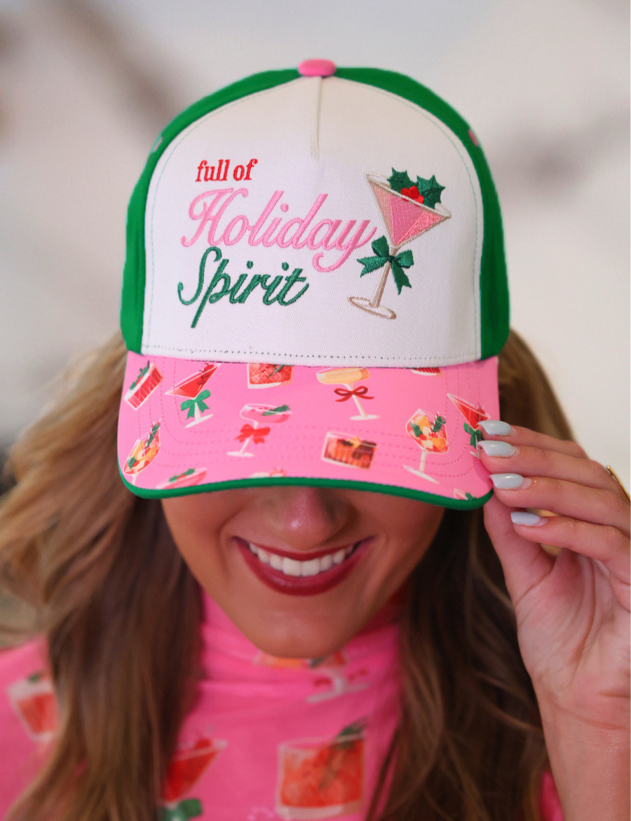 PREORDER- Full of Holiday Spirit Hat