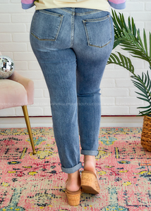 Lola Slim Cuffed Jeans by Judy Blue