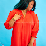 Worthy Vision Top - Orange/Red* FINAL SALE *