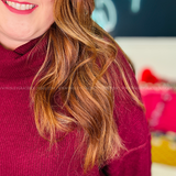 City Never Sleeps Top - Maroon* LAST ONES FINAL SALE *