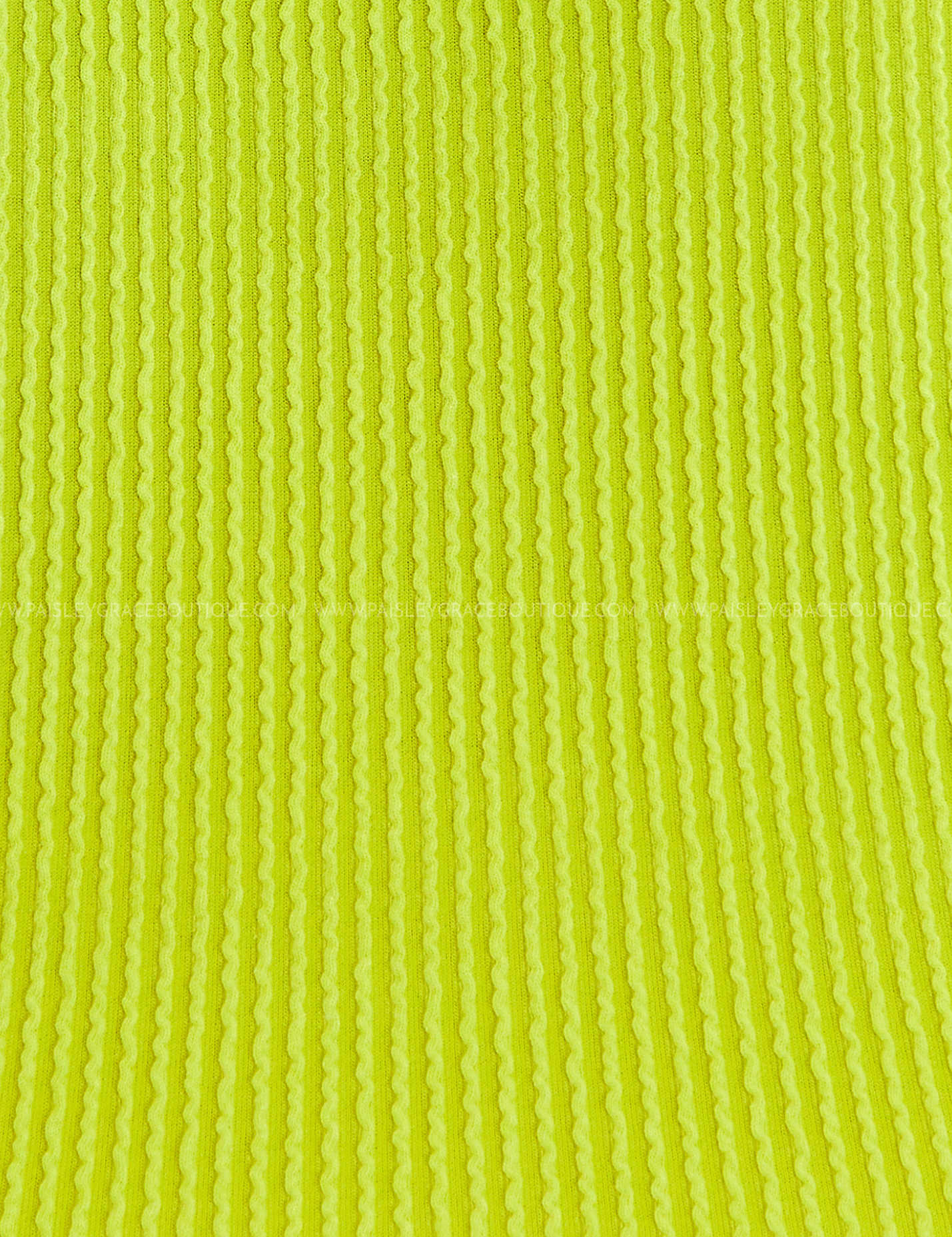 Lowen Ribbed Set - Lime* FINAL SALE *