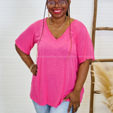 Cool Endeavors Top - Flamingo Pink* FINAL SALE *