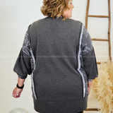 Invisible Strings Top - Black* FINAL SALE *