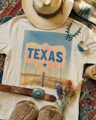 Texas Sky Boujee Tee