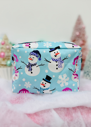 Snowman Travel Pouch