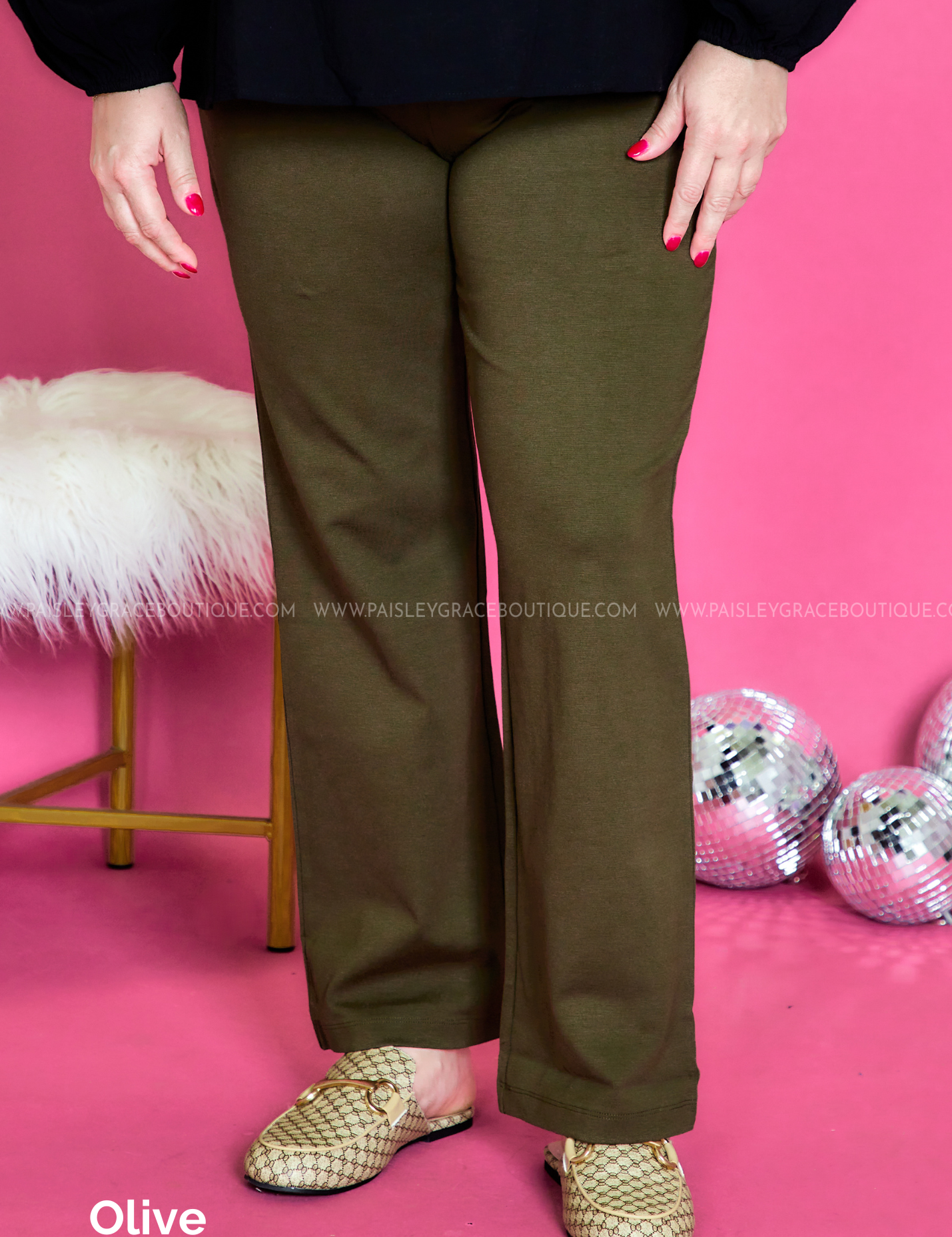 Chic Solid Straight Pants - Fall Colors - LAST ONES FINAL SALE