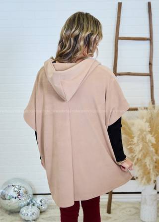 Classic Beauty Hooded Kimono - Taupe